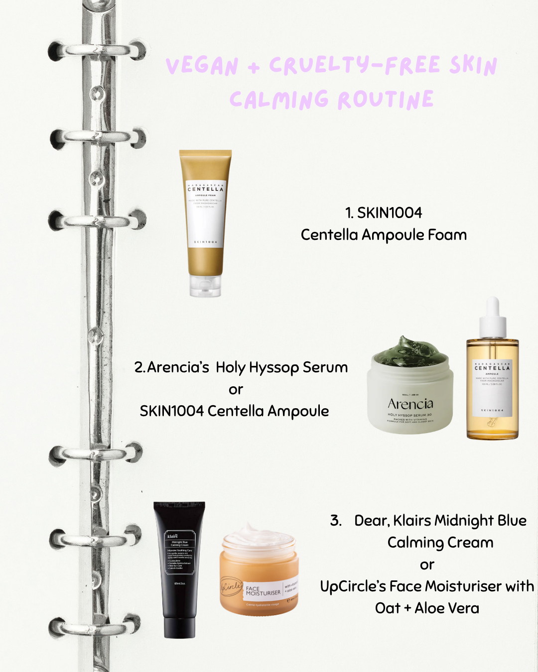 Vegan and Cruelty-Free Calming Skincare Tips