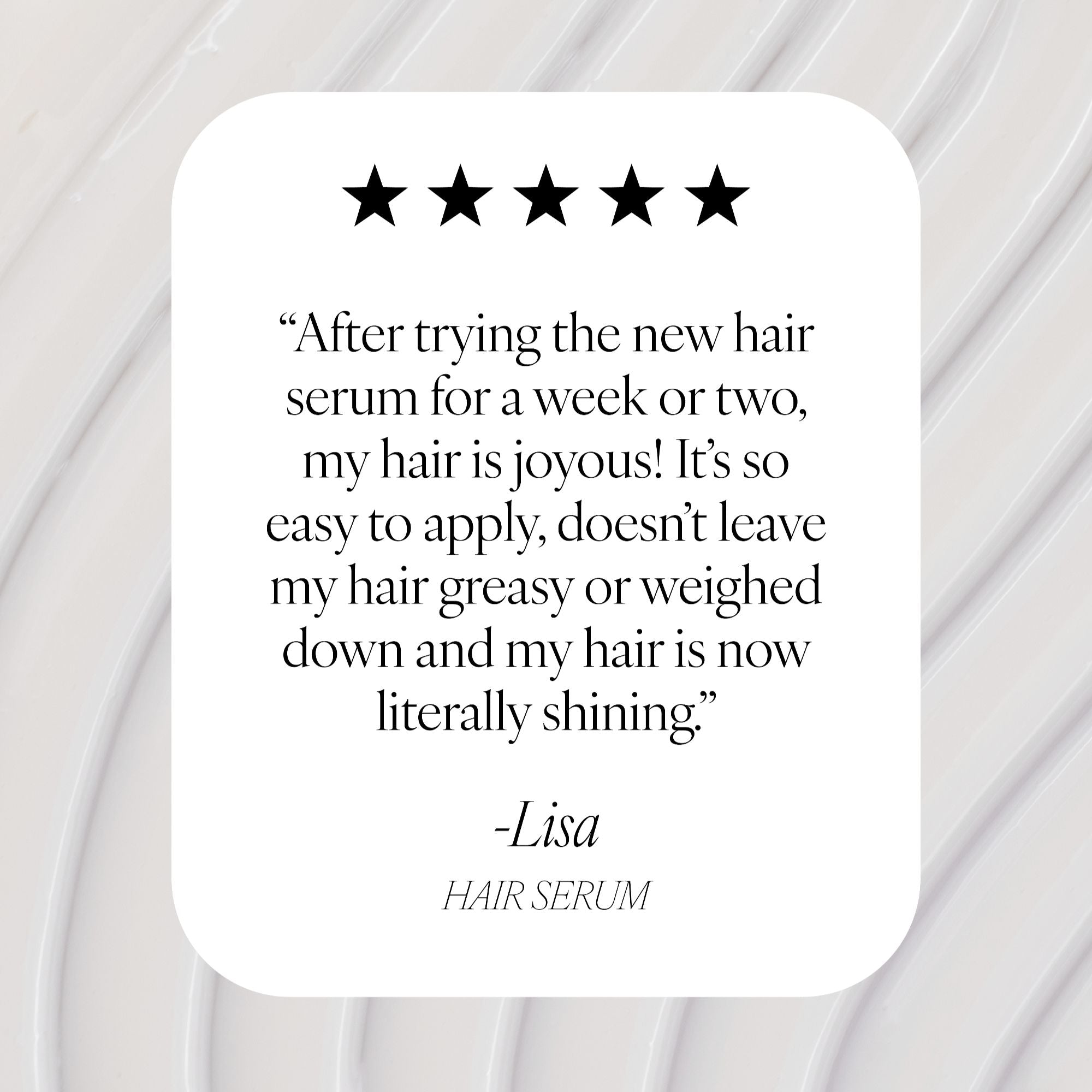 Hair Serum with Fermented Rice Water + Baobab
